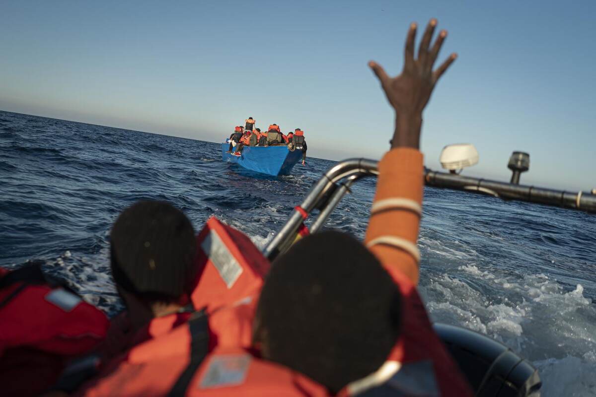 migranti,-allarme-di-alarm-phone-su-barcone-al-largo-della-libia-–-lapresse